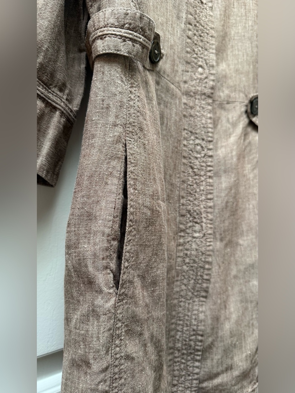 💯 Linen Jacket Olsen - Picture 3 of 11